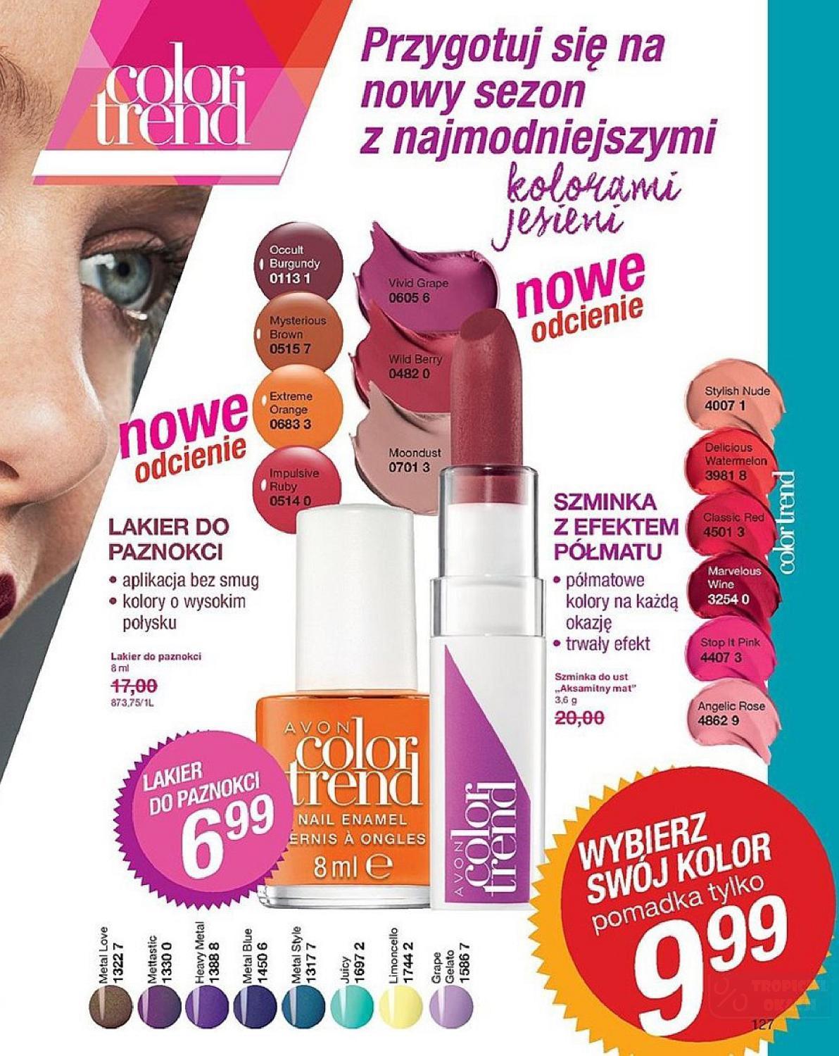 Gazetka promocyjna Avon do 26/09/2018 str.127