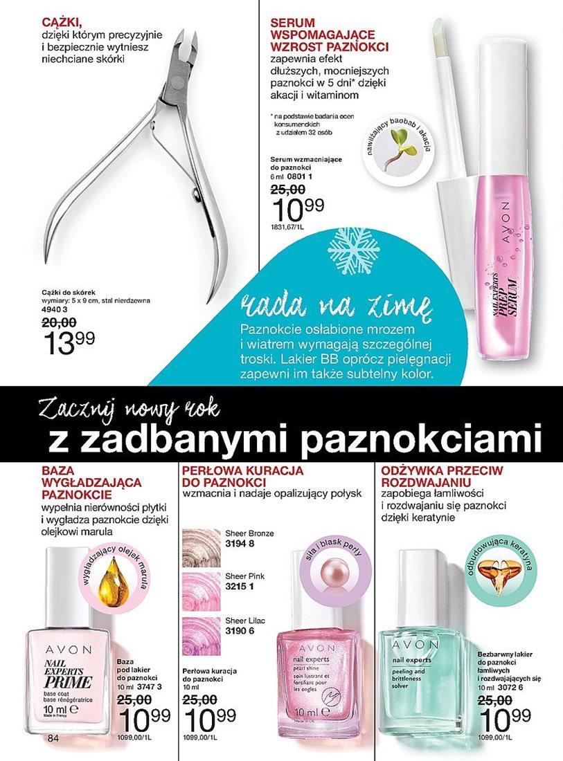 Gazetka promocyjna Avon do 16/01/2017 str.84