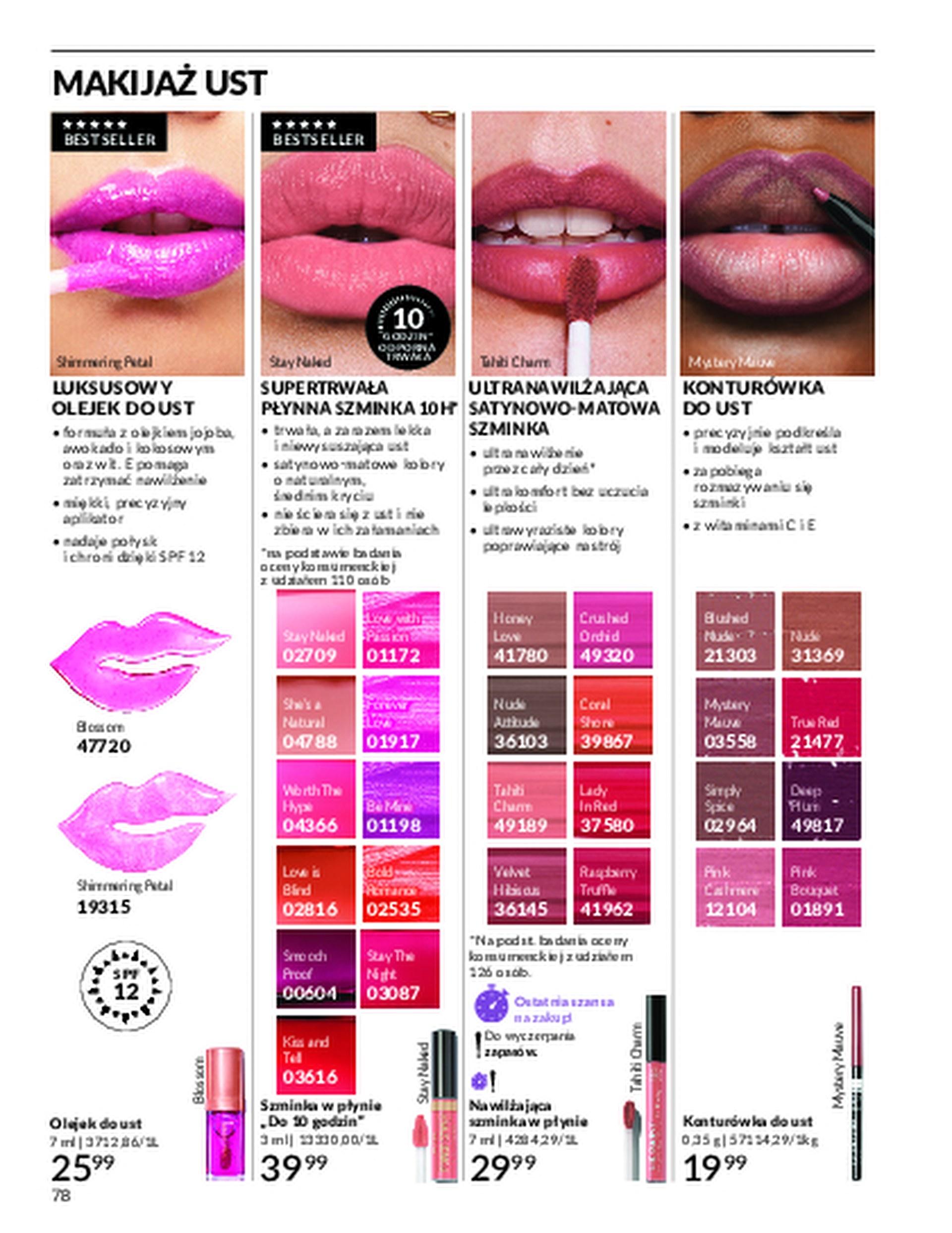 Gazetka promocyjna Avon do 31/12/2025 str.78