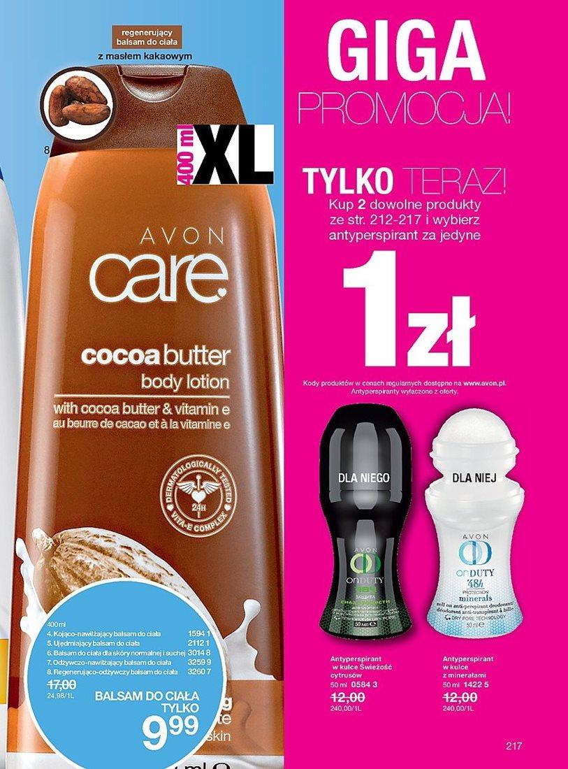 Gazetka promocyjna Avon do 06/11/2017 str.217