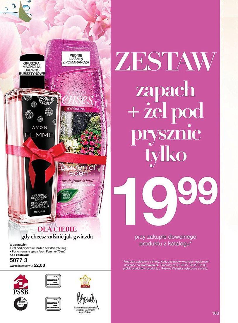 Gazetka promocyjna Avon do 16/01/2017 str.163