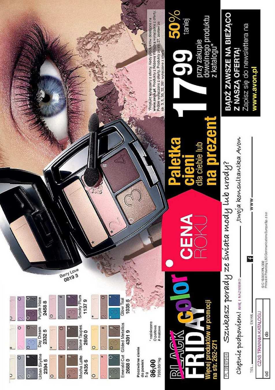 Gazetka promocyjna Avon do 27/11/2017 str.272