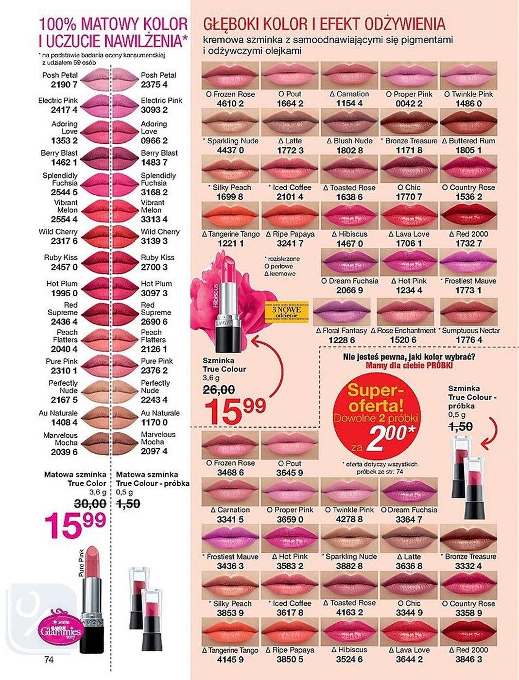 Gazetka promocyjna Avon do 03/05/2018 str.74