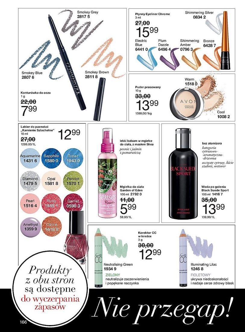 Gazetka promocyjna Avon do 06/11/2017 str.166