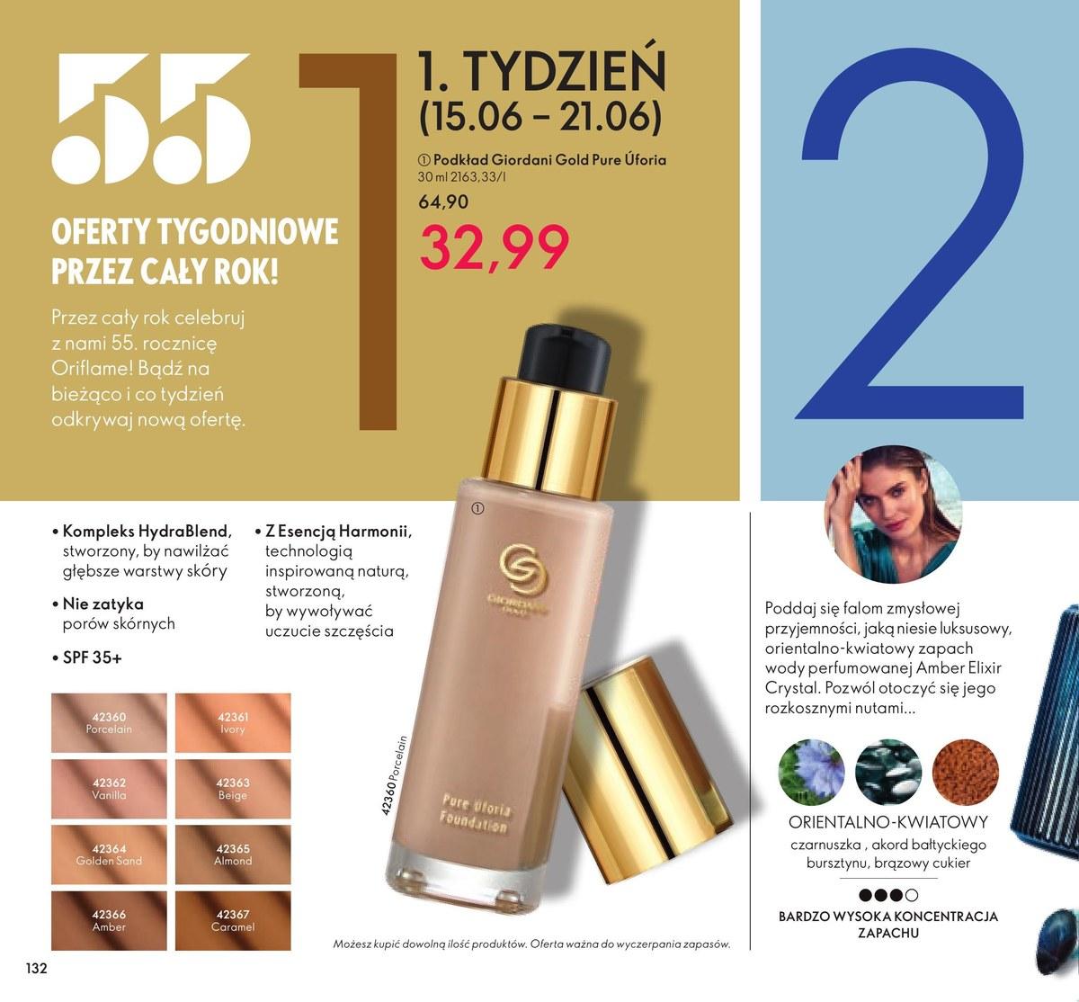 Gazetka promocyjna Oriflame do 05/07/2022 str.132