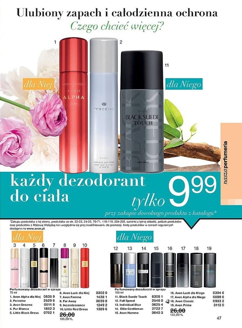 Gazetka promocyjna Avon do 17/10/2016 str.47