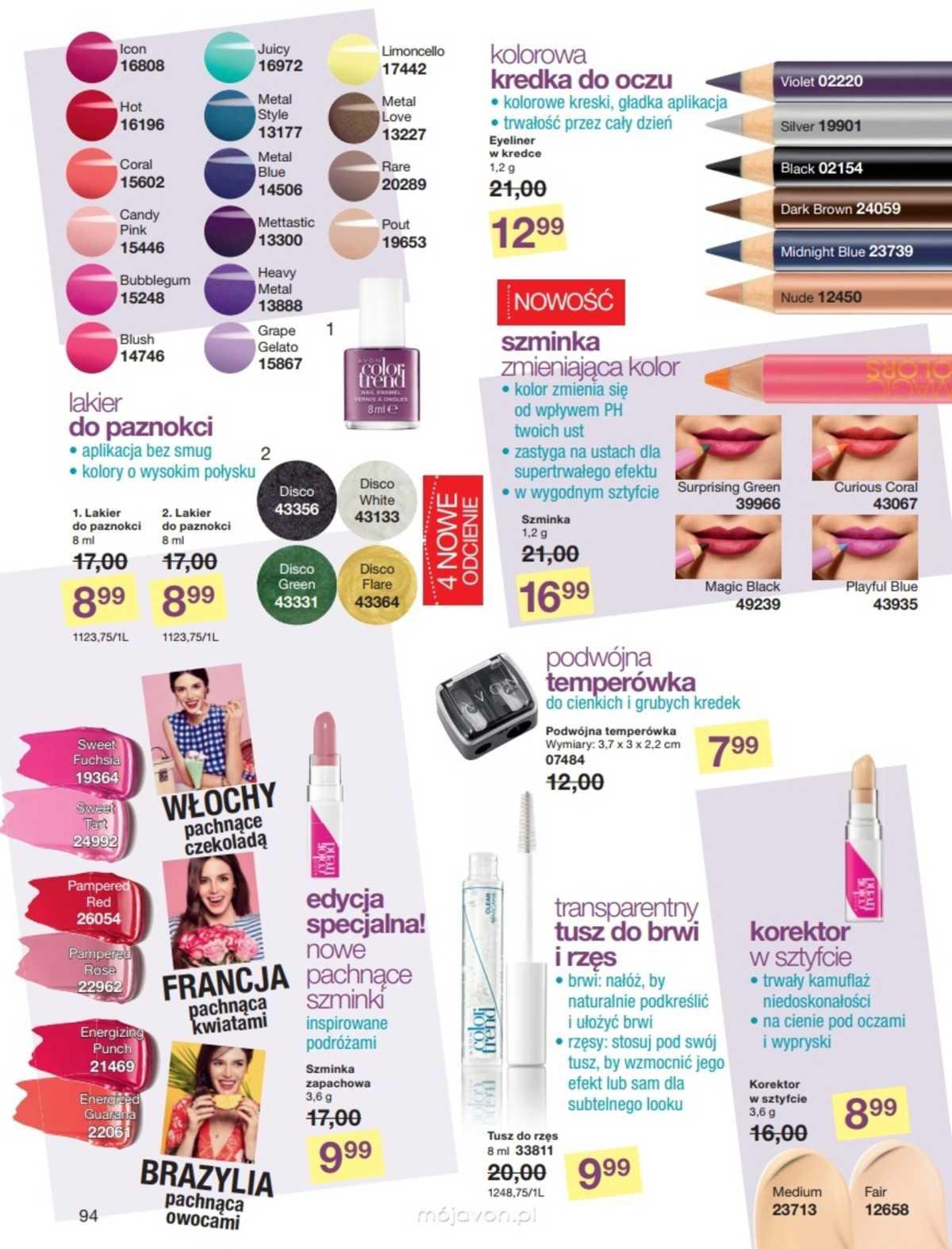 Gazetka promocyjna Avon do 15/08/2019 str.94