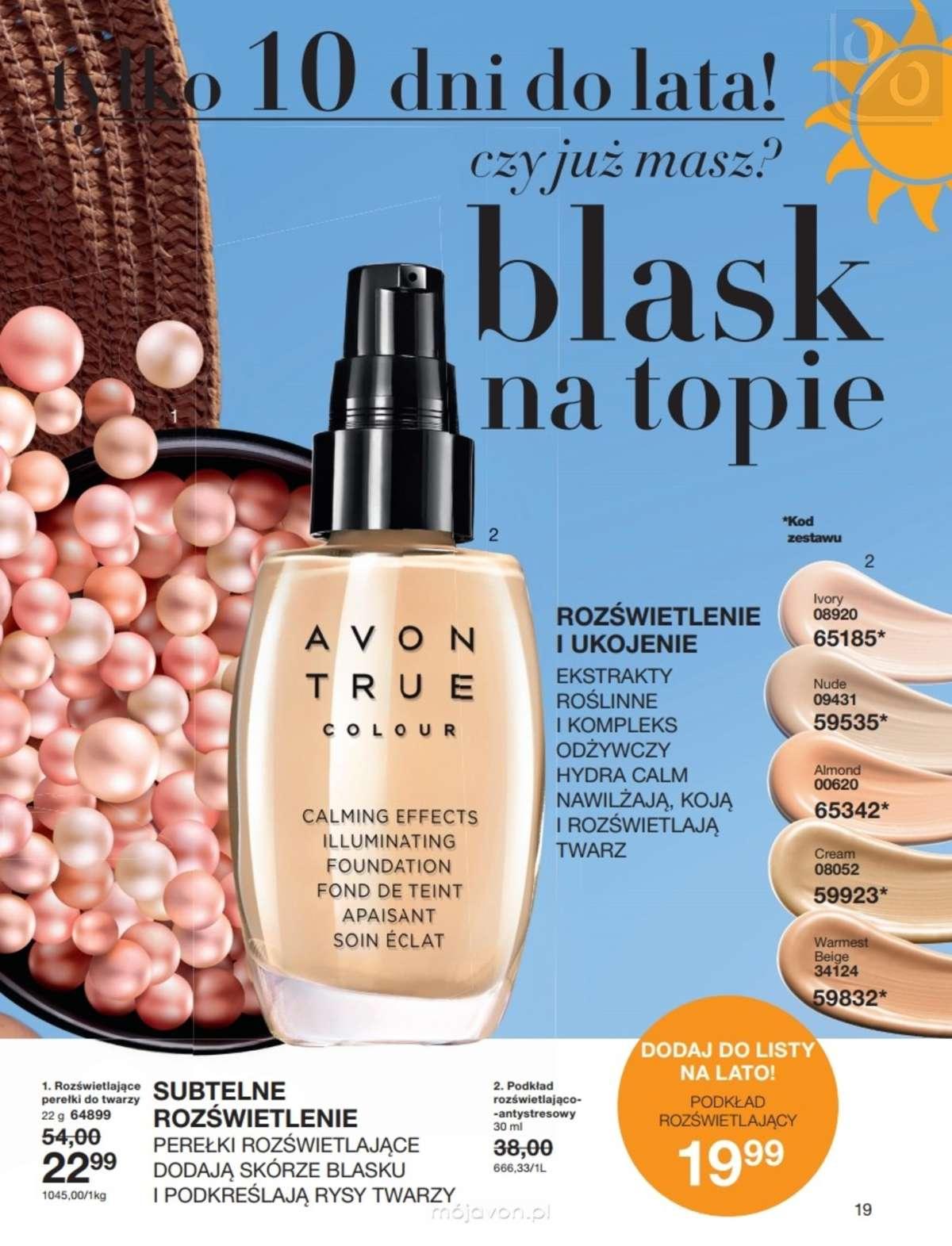 Gazetka promocyjna Avon do 12/06/2019 str.19