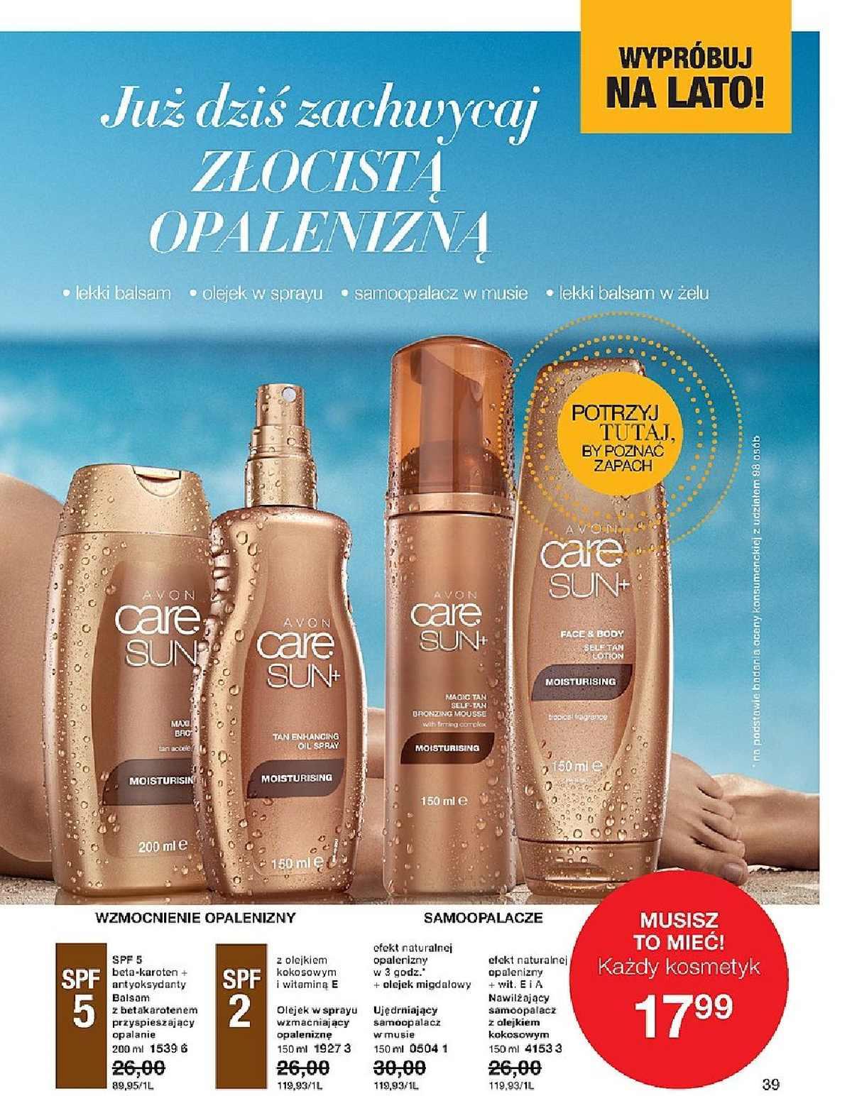 Gazetka promocyjna Avon do 22/05/2019 str.39