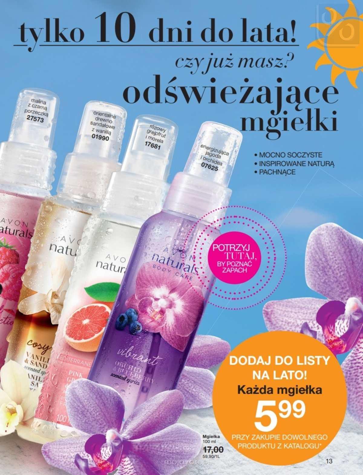 Gazetka promocyjna Avon do 12/06/2019 str.13