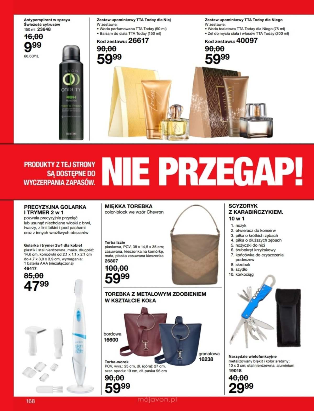 Gazetka promocyjna Avon do 15/08/2019 str.167