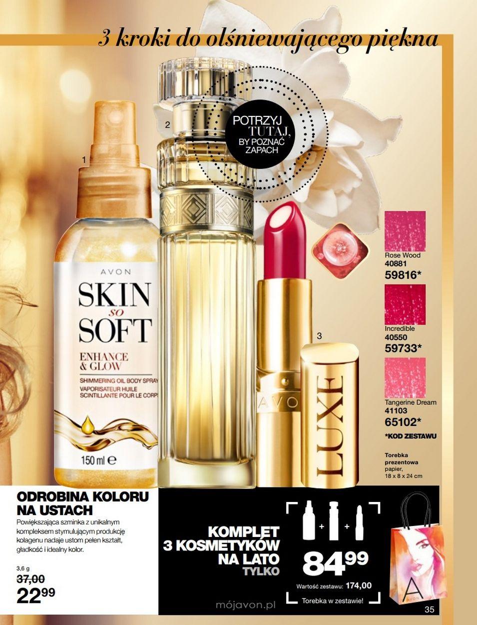 Gazetka promocyjna Avon do 24/07/2019 str.35