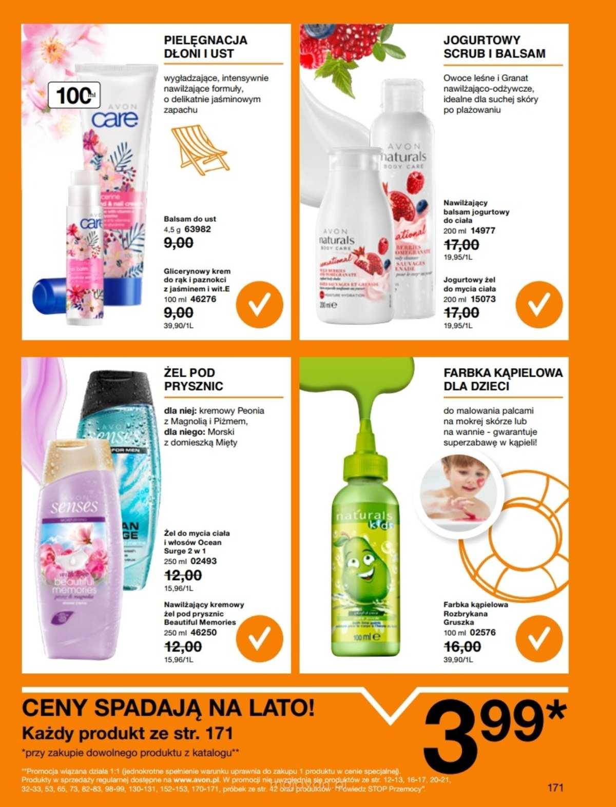 Gazetka promocyjna Avon do 15/08/2019 str.170