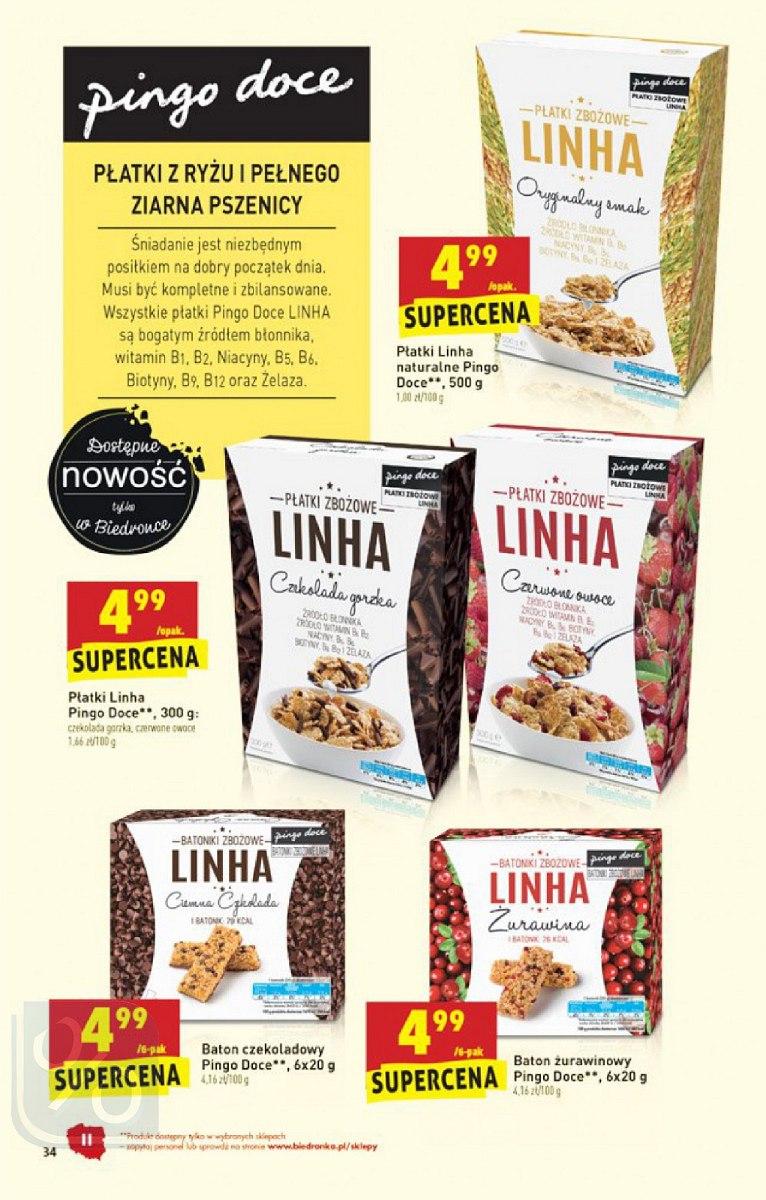 Gazetka promocyjna Biedronka do 14/02/2018 str.34