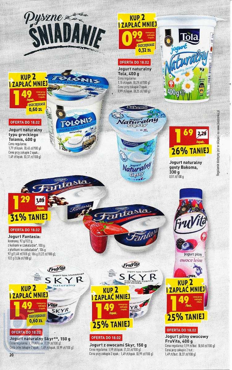 Gazetka promocyjna Biedronka do 21/02/2018 str.21