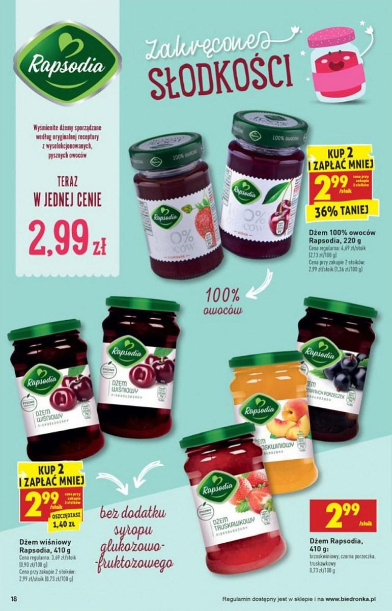 Gazetka promocyjna Biedronka do 28/01/2018 str.18