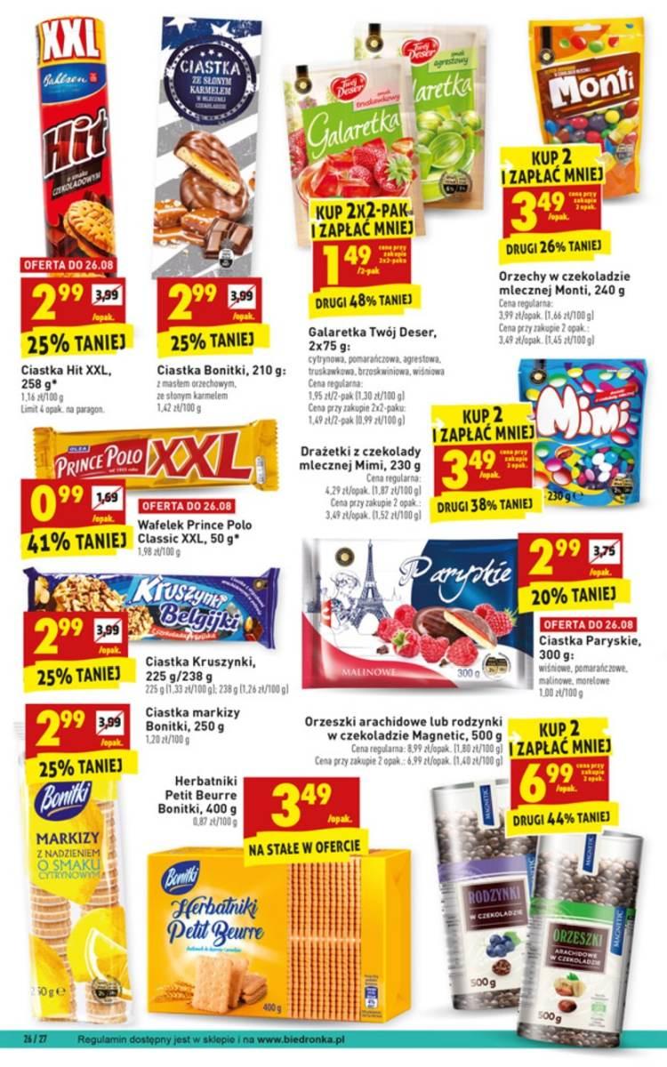 Gazetka promocyjna Biedronka do 29/08/2018 str.26