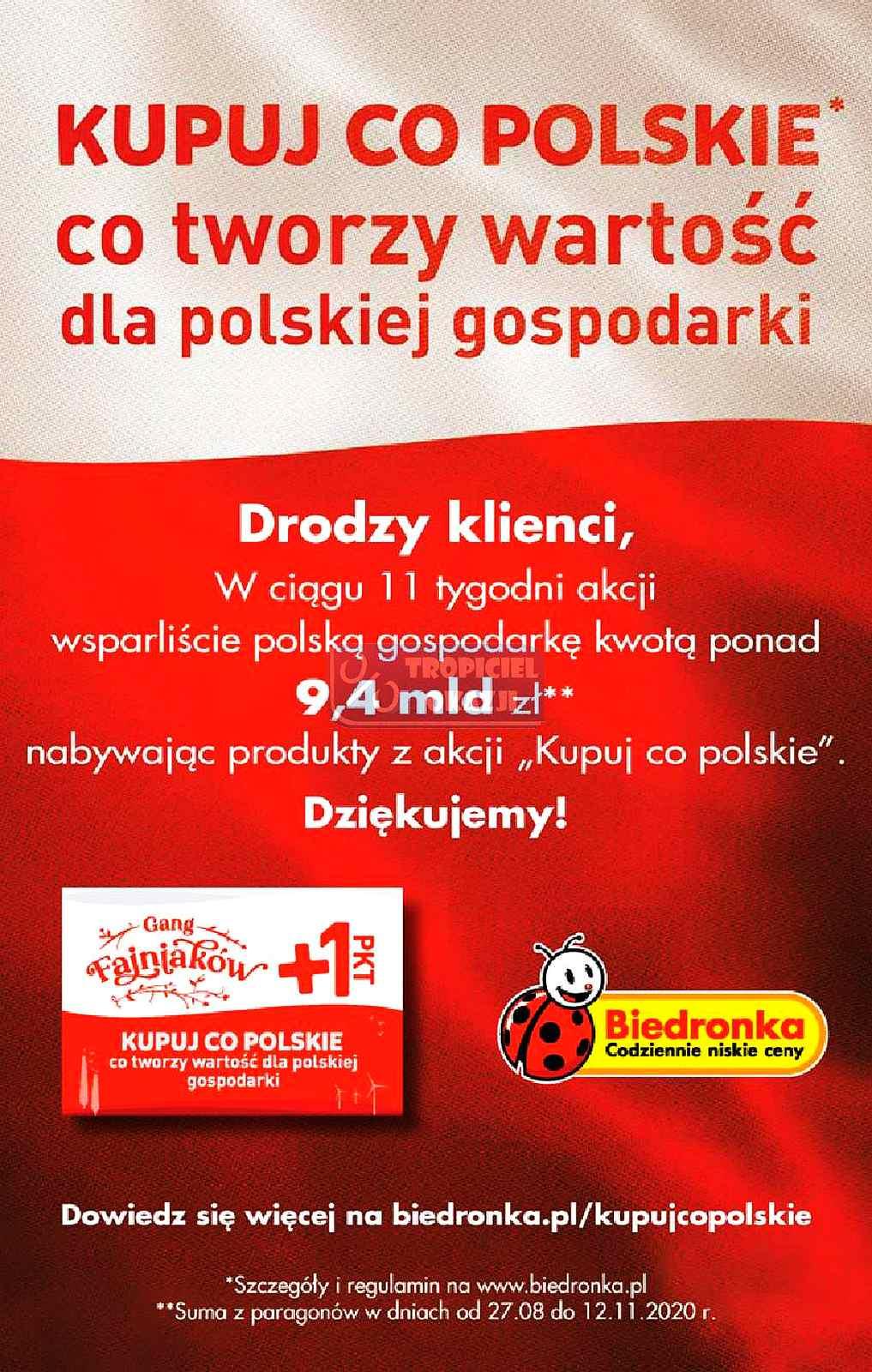 Gazetka promocyjna Biedronka do 25/11/2020 str.64