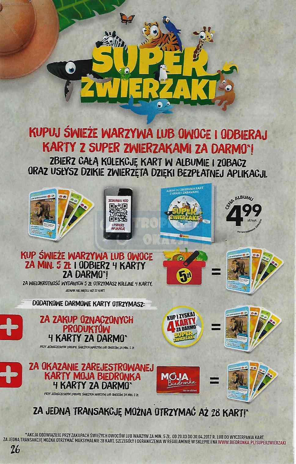 Gazetka promocyjna Biedronka do 20/04/2017 str.26
