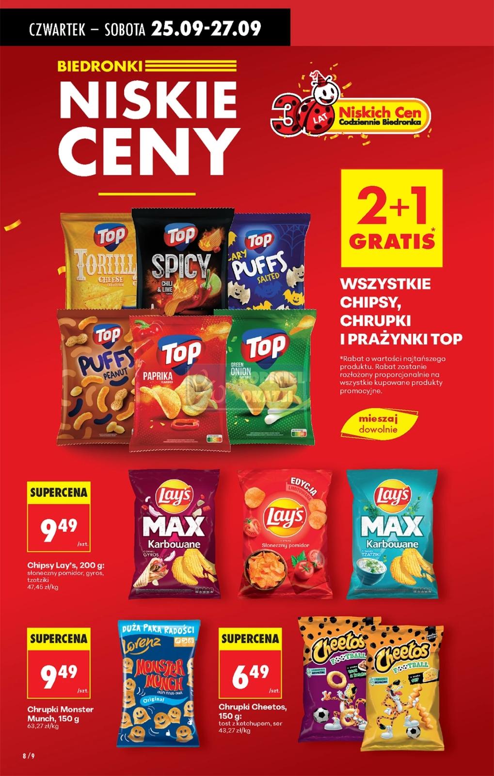 Gazetka promocyjna Biedronka do 01/10/2025 str.8