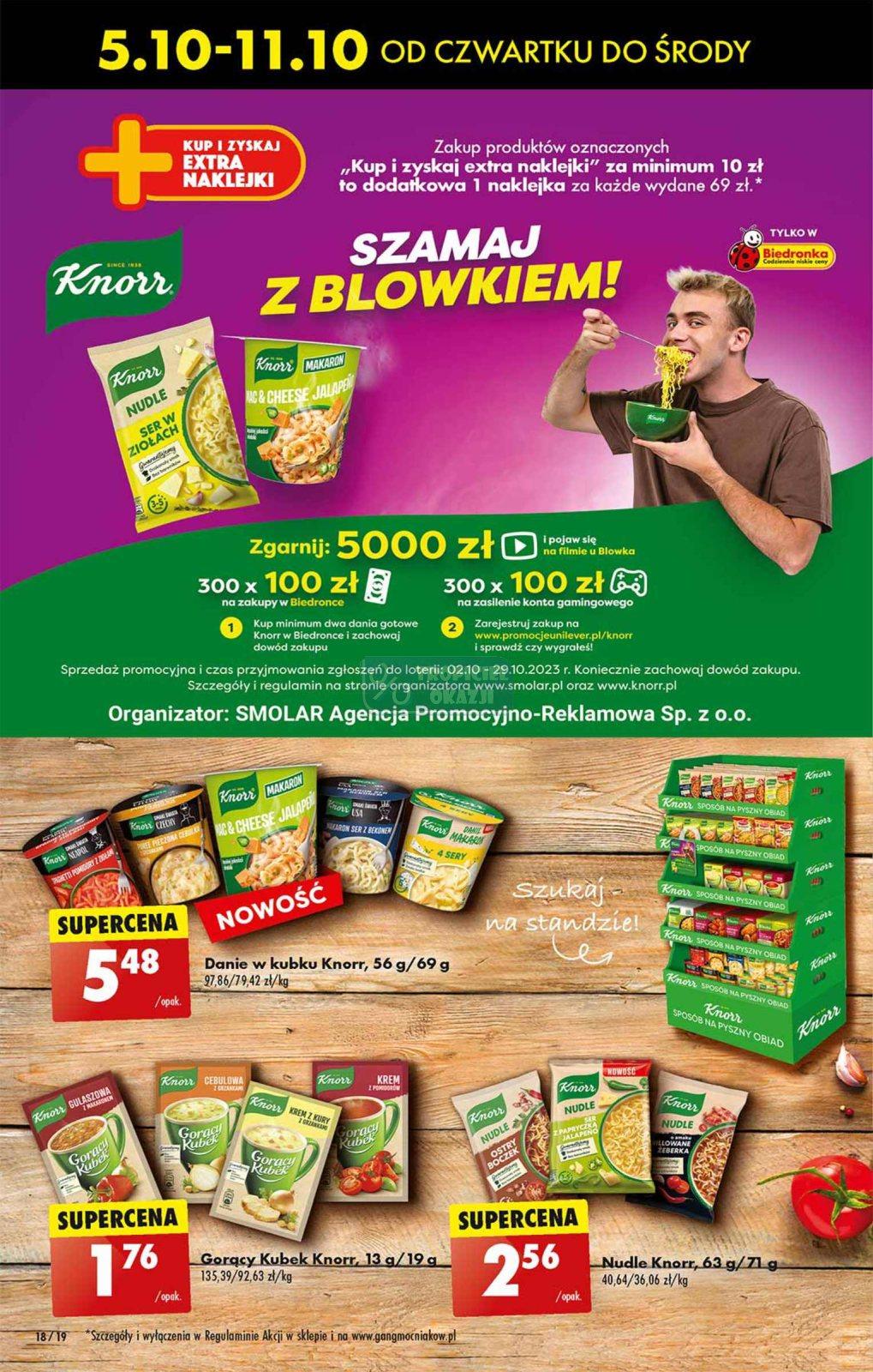 Gazetka promocyjna Biedronka do 11/10/2023 str.18