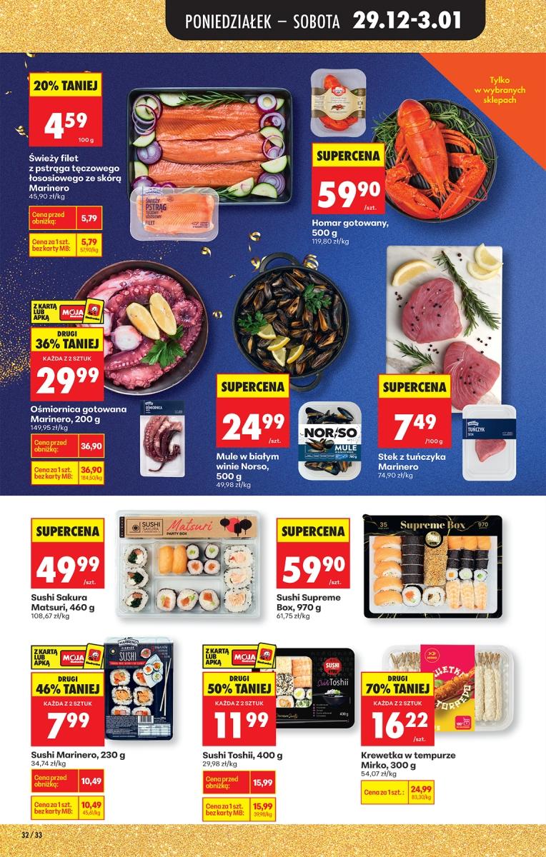 Gazetka promocyjna Biedronka do 03/01/2026 str.32