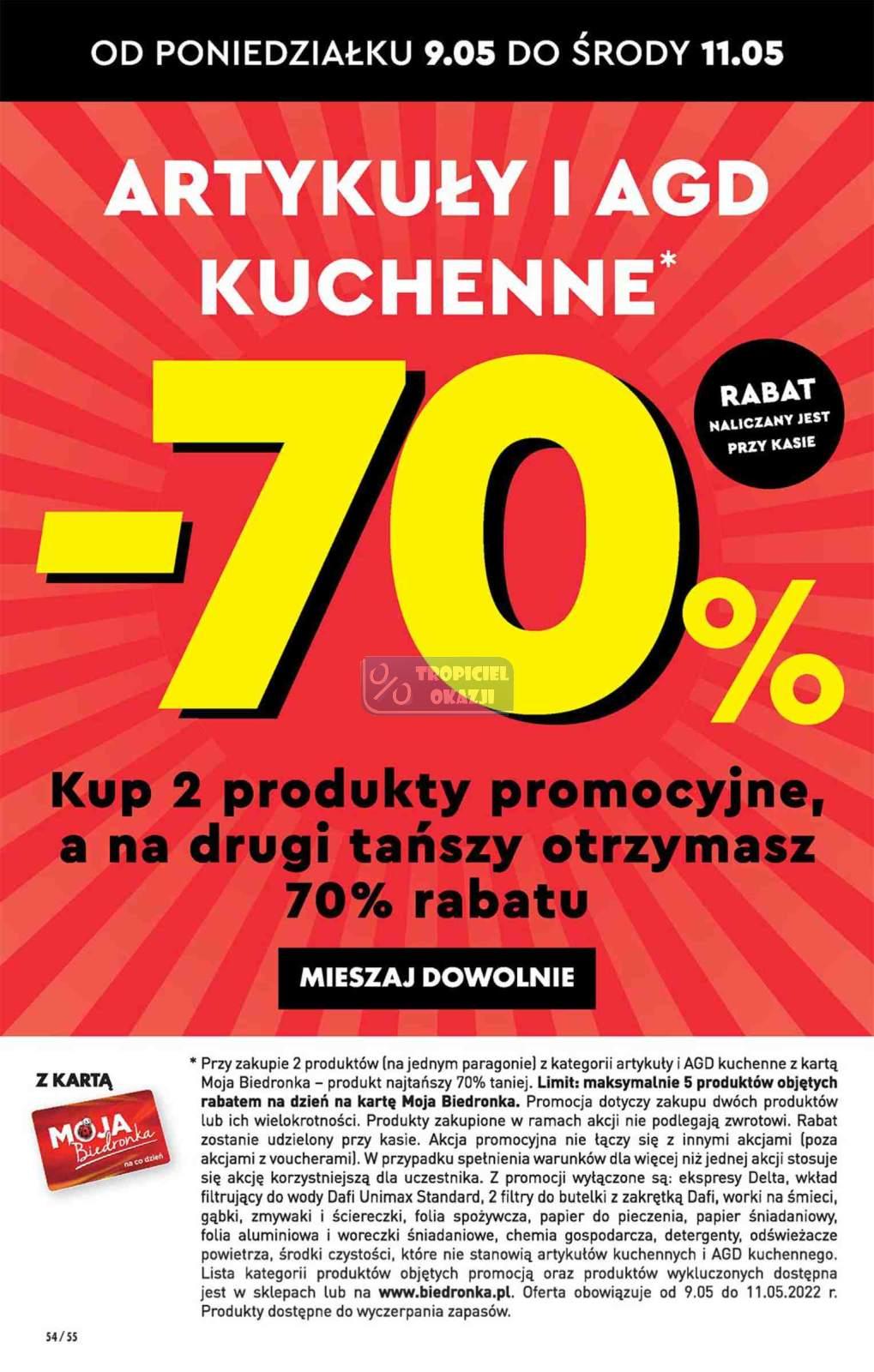 Gazetka promocyjna Biedronka do 14/05/2022 str.54