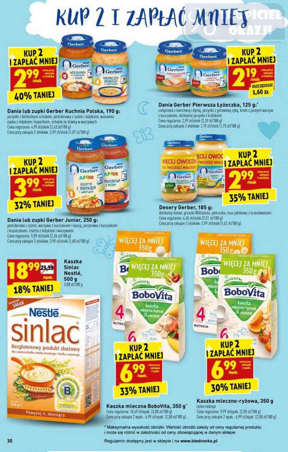 Gazetka promocyjna Biedronka do 17/09/2017 str.30