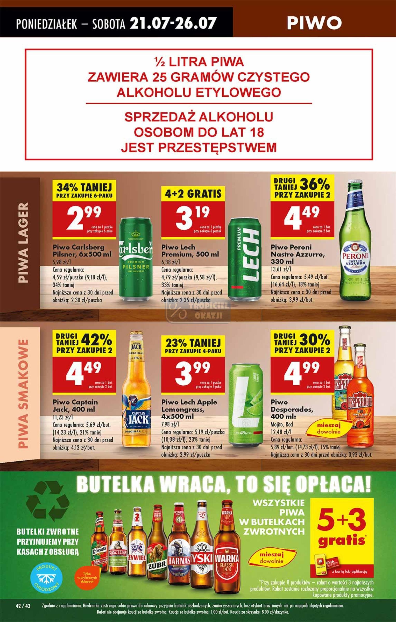 Gazetka promocyjna Biedronka do 26/07/2025 str.42