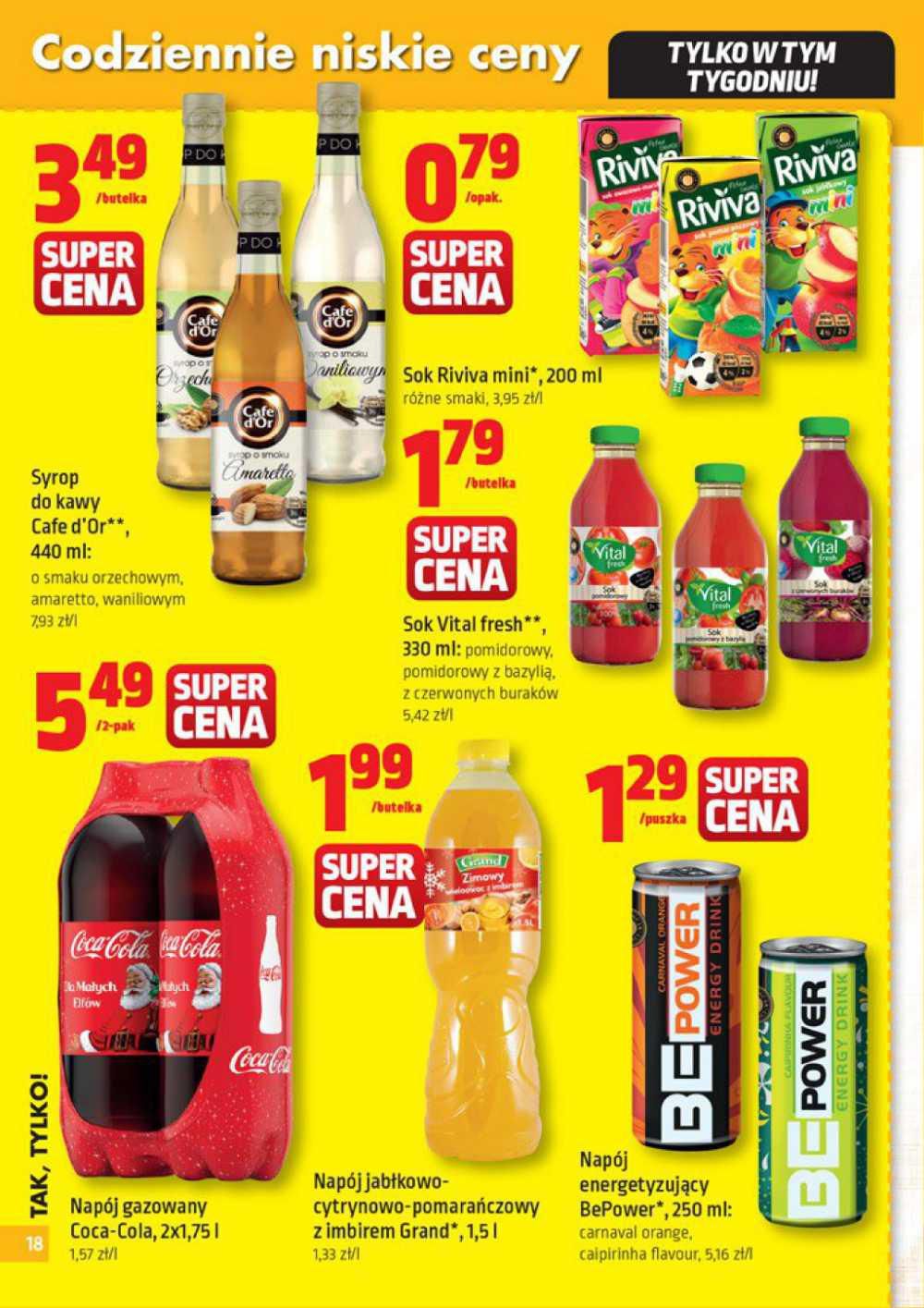 Gazetka promocyjna Biedronka do 02/12/2015 str.18