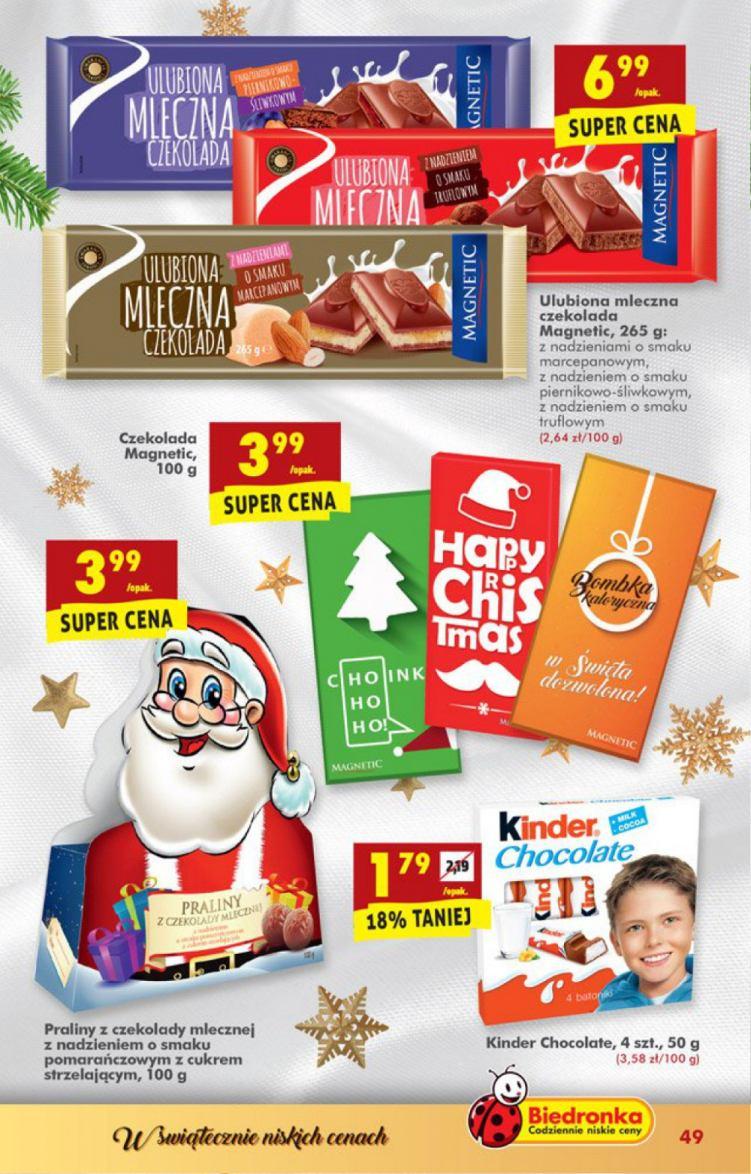 Gazetka promocyjna Biedronka do 20/12/2016 str.49