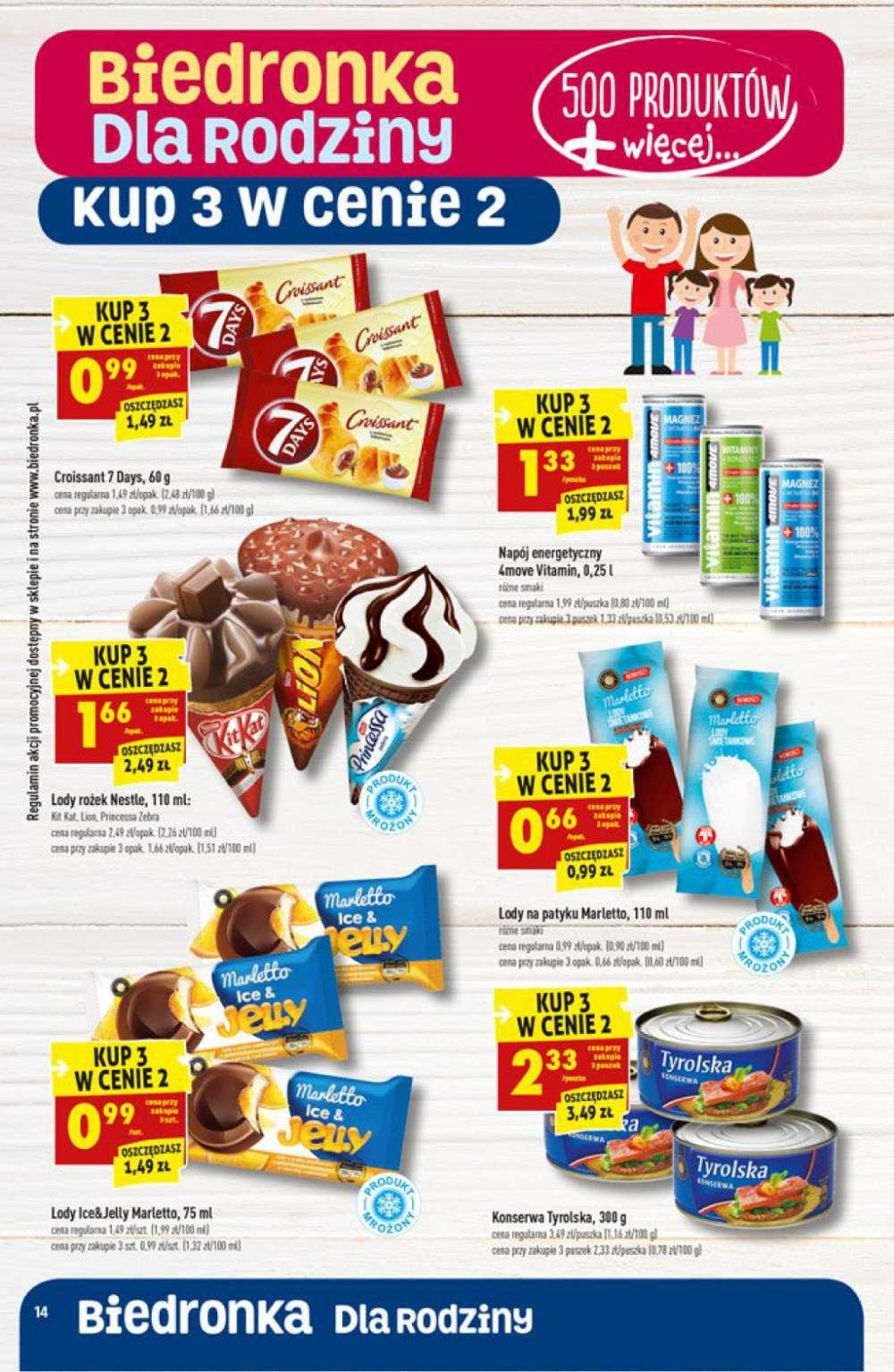 Gazetka promocyjna Biedronka do 24/08/2016 str.14