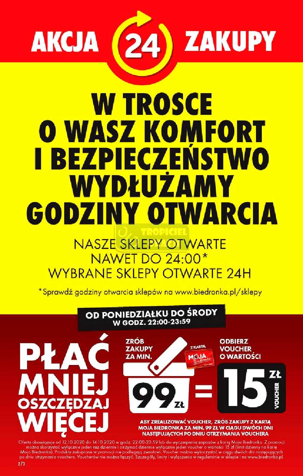 Gazetka promocyjna Biedronka do 17/10/2020 str.2