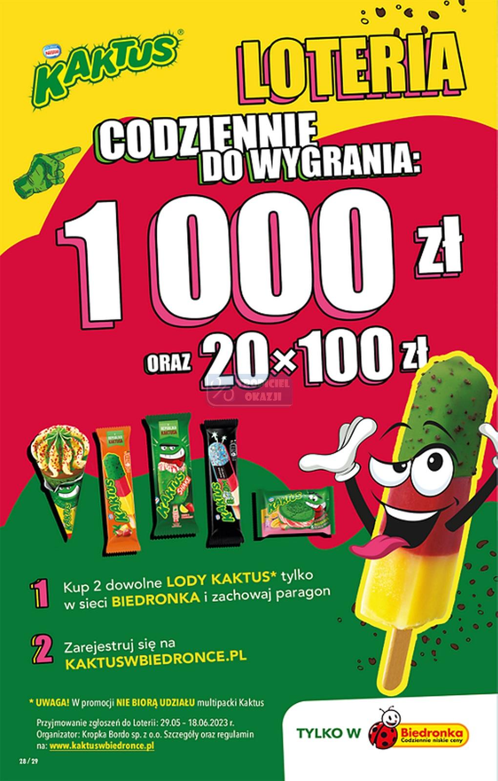 Gazetka promocyjna Biedronka do 21/06/2023 str.28