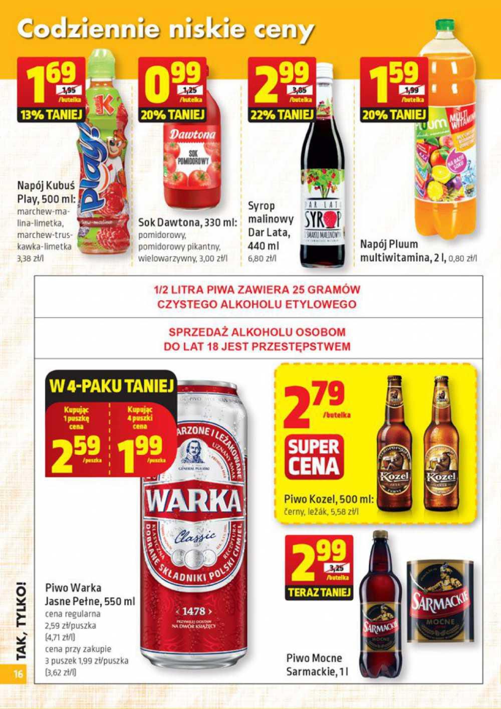 Gazetka promocyjna Biedronka do 03/02/2016 str.16