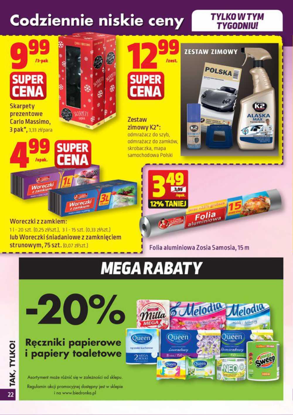 Gazetka promocyjna Biedronka do 09/12/2015 str.22