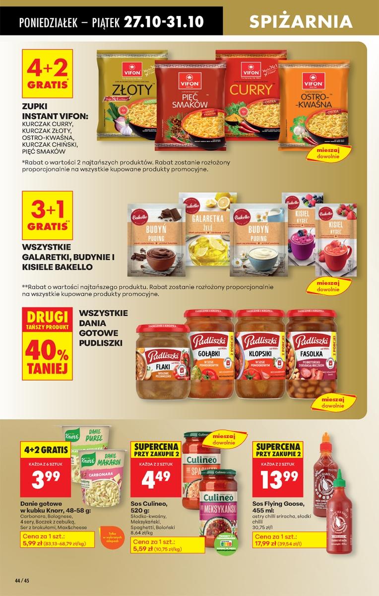 Gazetka promocyjna Biedronka do 31/10/2025 str.44