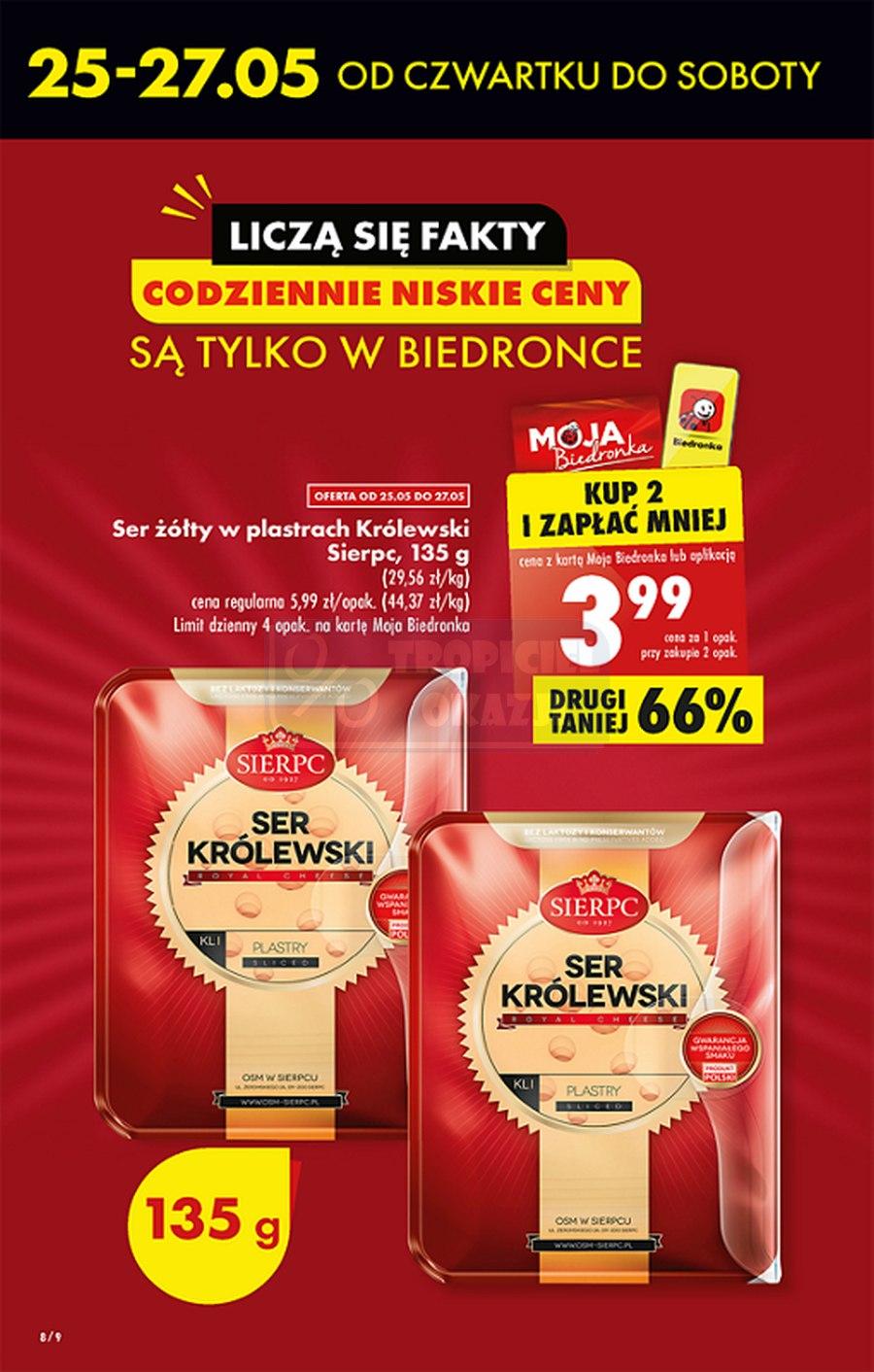 Gazetka promocyjna Biedronka do 31/05/2023 str.8