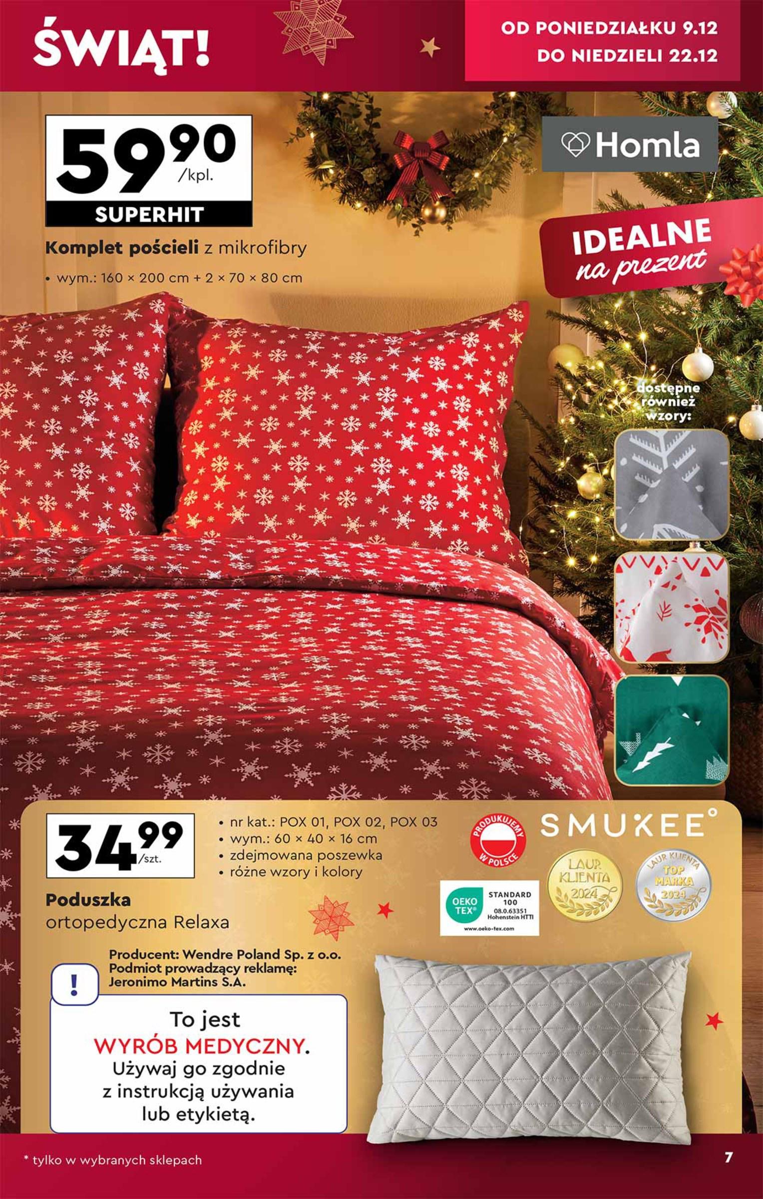 Gazetka promocyjna Biedronka do 22/12/2024 str.7