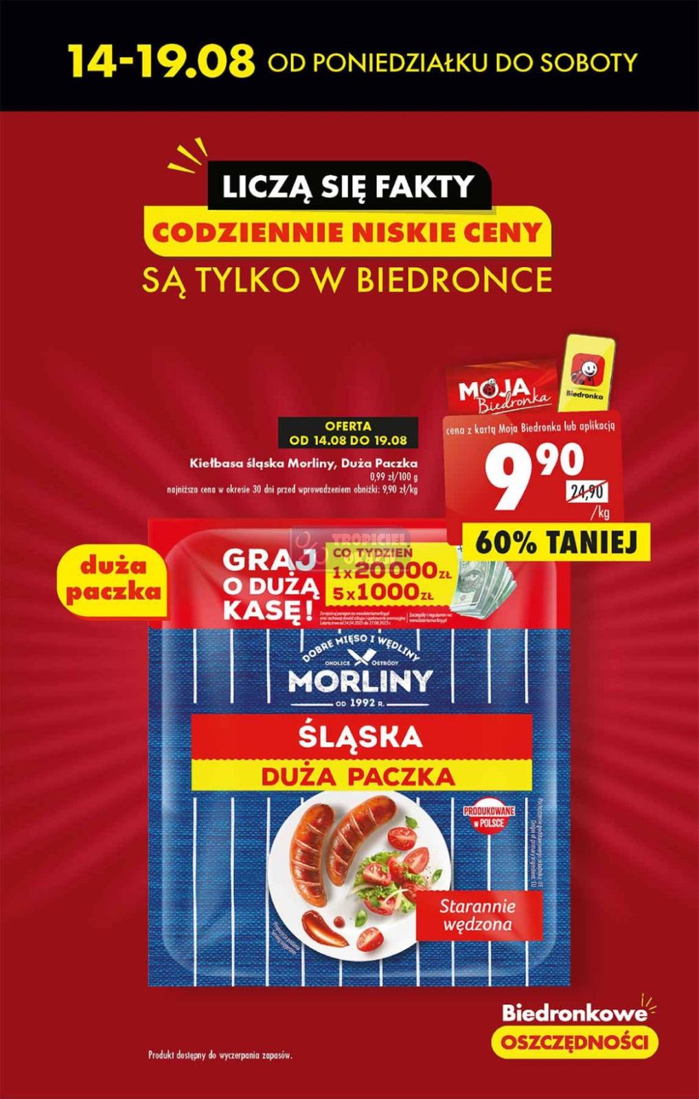 Gazetka promocyjna Biedronka do 19/08/2023 str.7