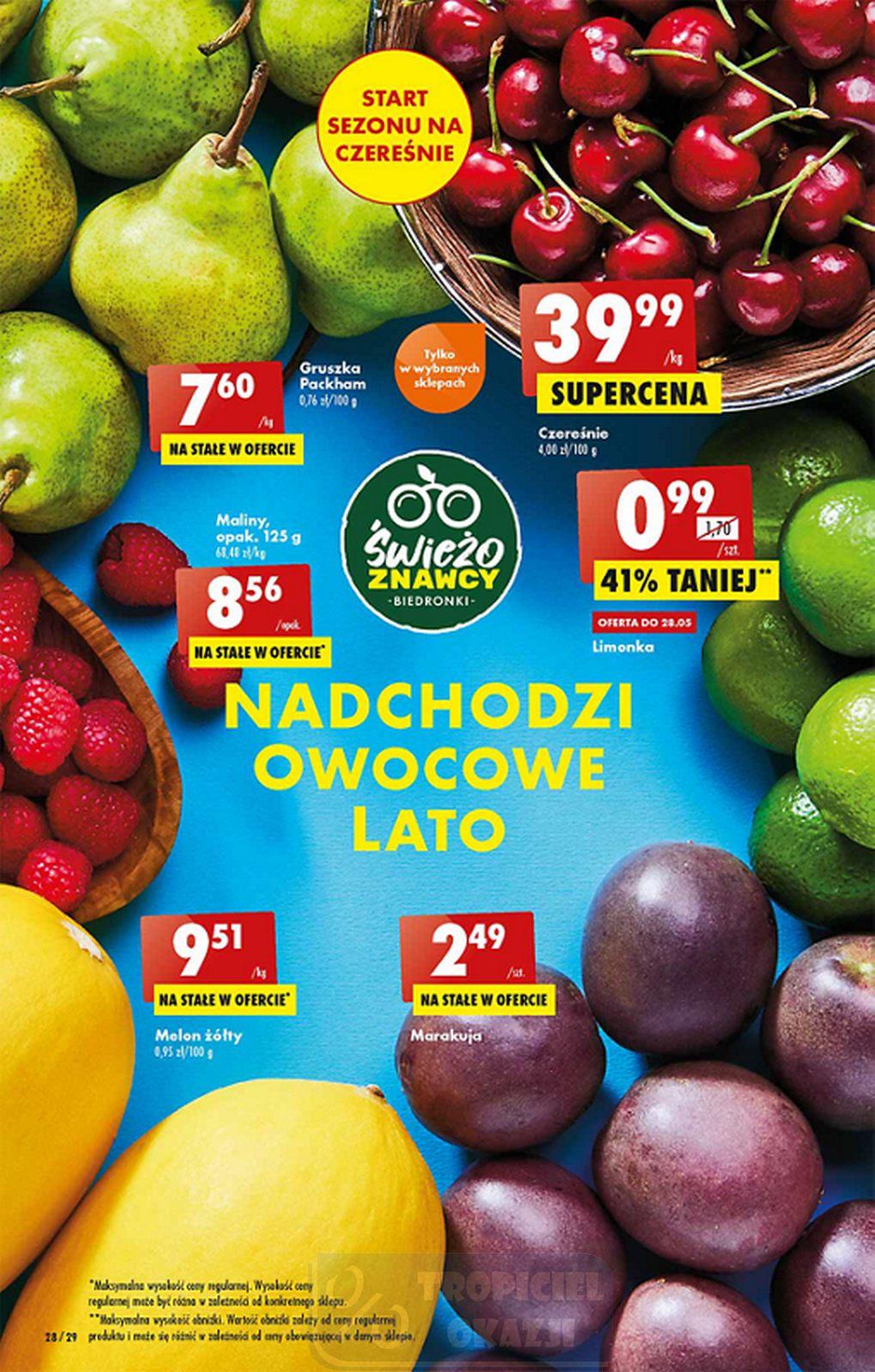 Gazetka promocyjna Biedronka do 01/06/2022 str.28