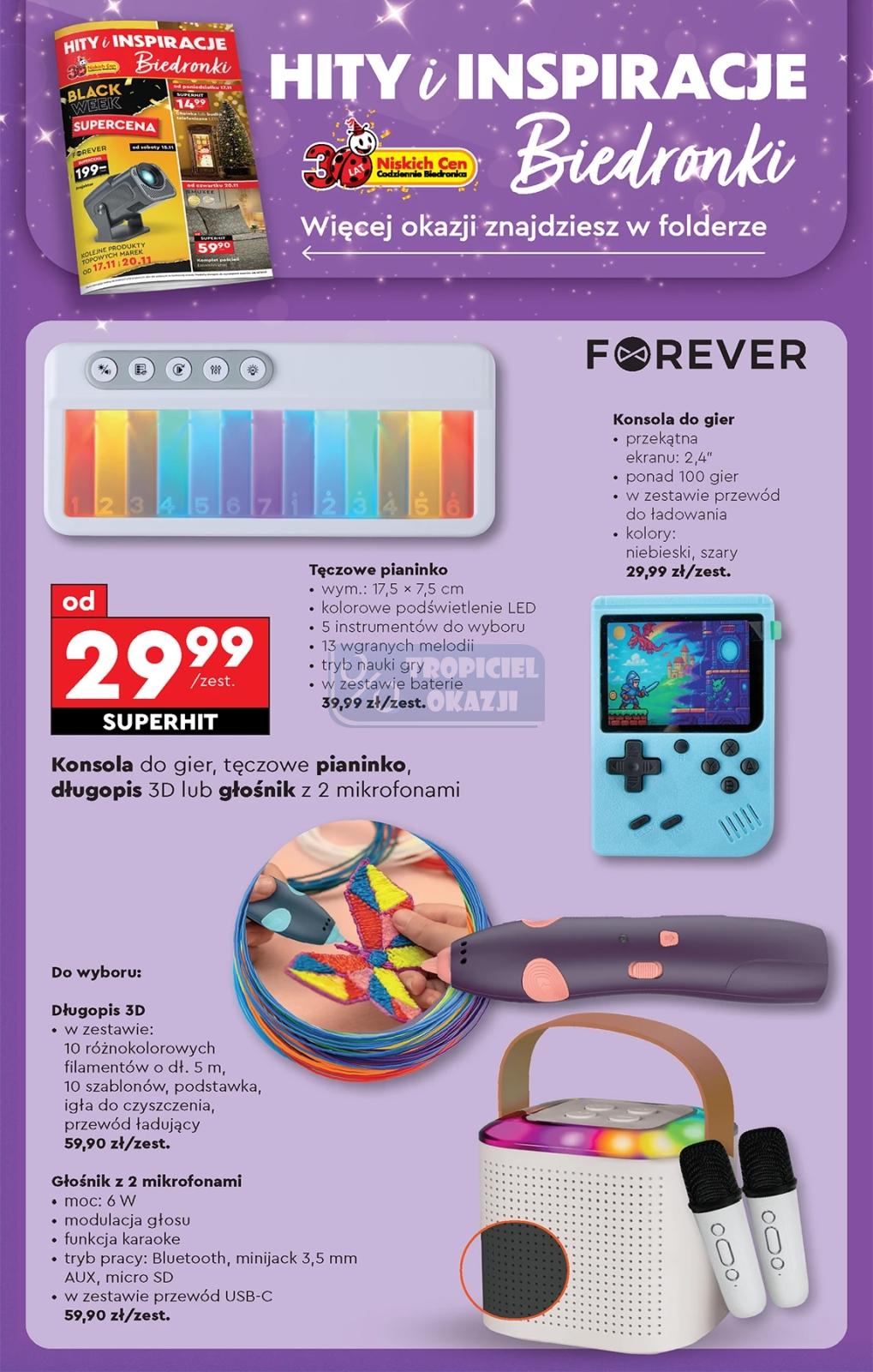 Gazetka promocyjna Biedronka do 22/11/2025 str.85