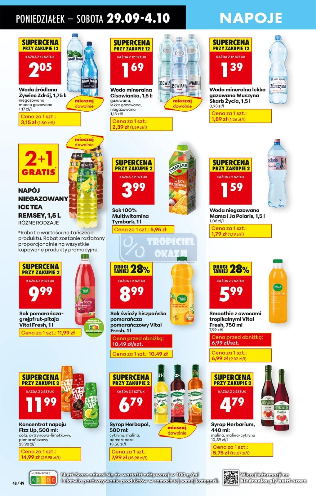 Gazetka promocyjna Biedronka do 08/10/2025 str.64