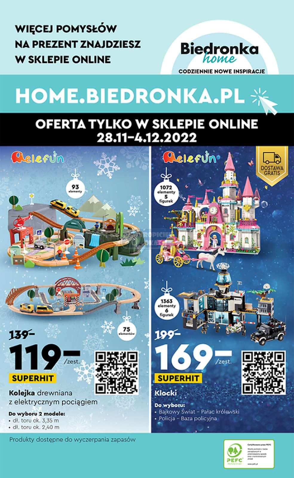 Gazetka promocyjna Biedronka do 14/12/2022 str.32