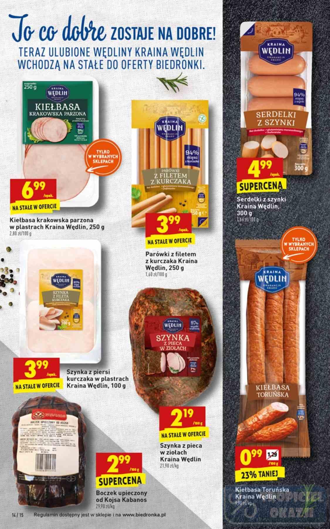 Gazetka promocyjna Biedronka do 23/01/2019 str.14