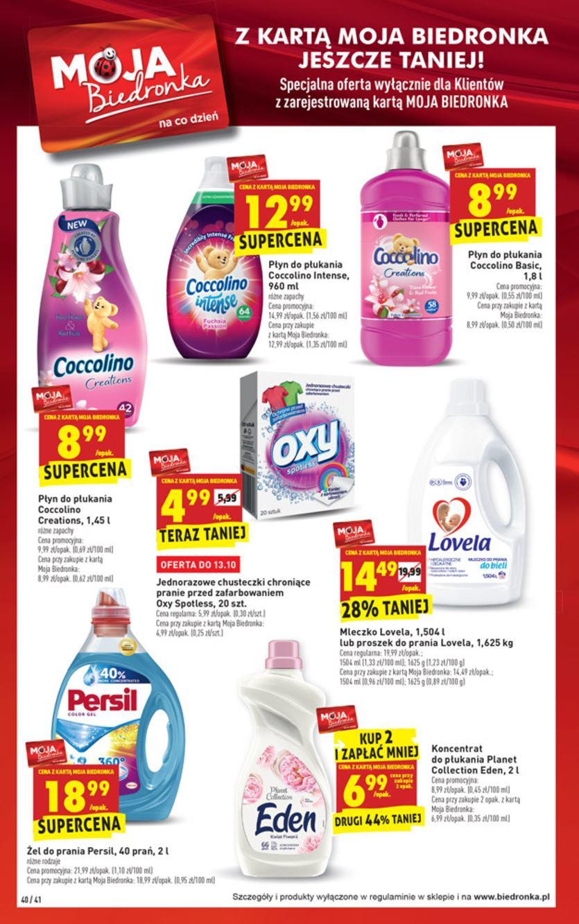 Gazetka promocyjna Biedronka do 17/10/2018 str.40