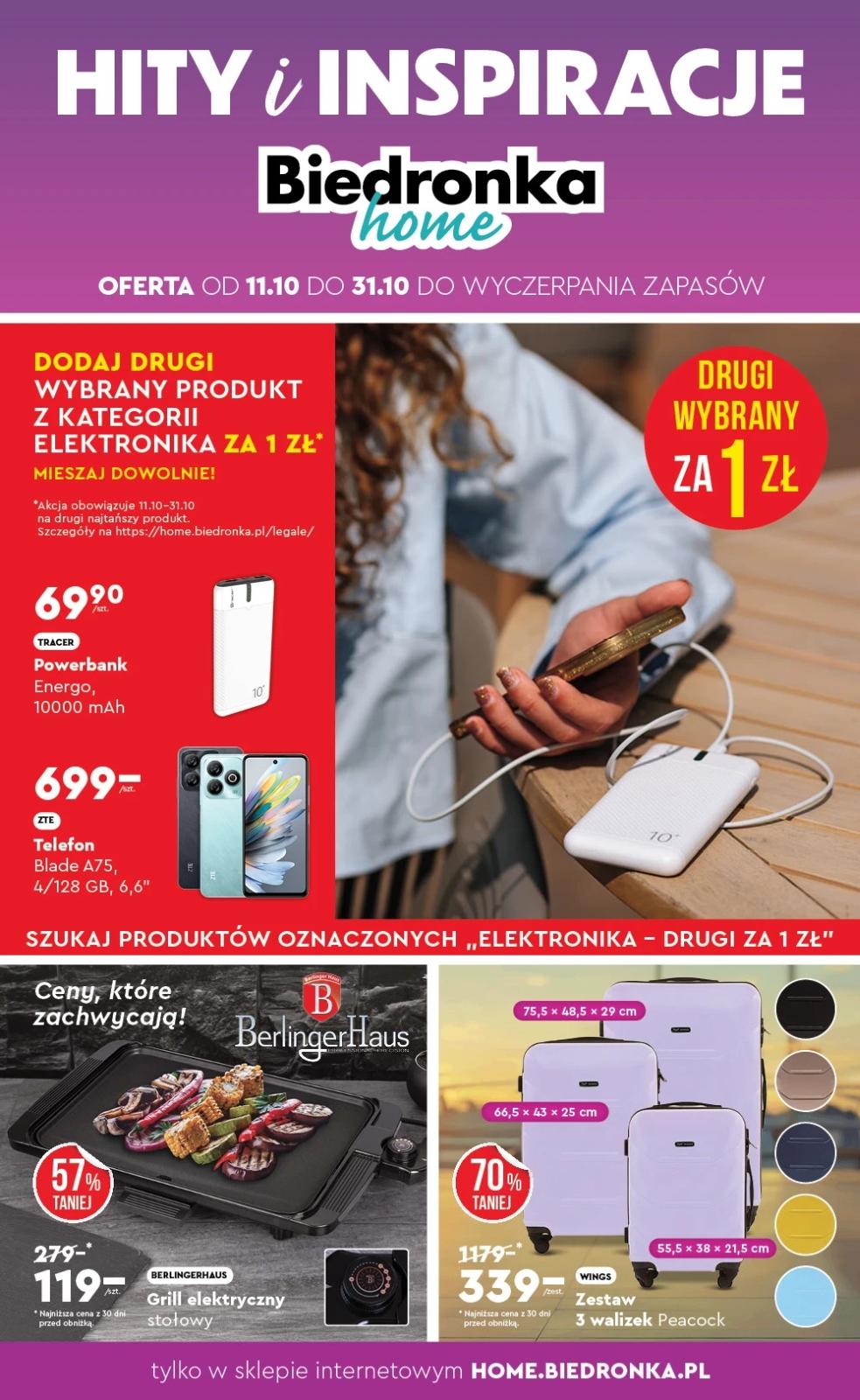 Gazetka promocyjna Biedronka do 31/10/2025 str.1