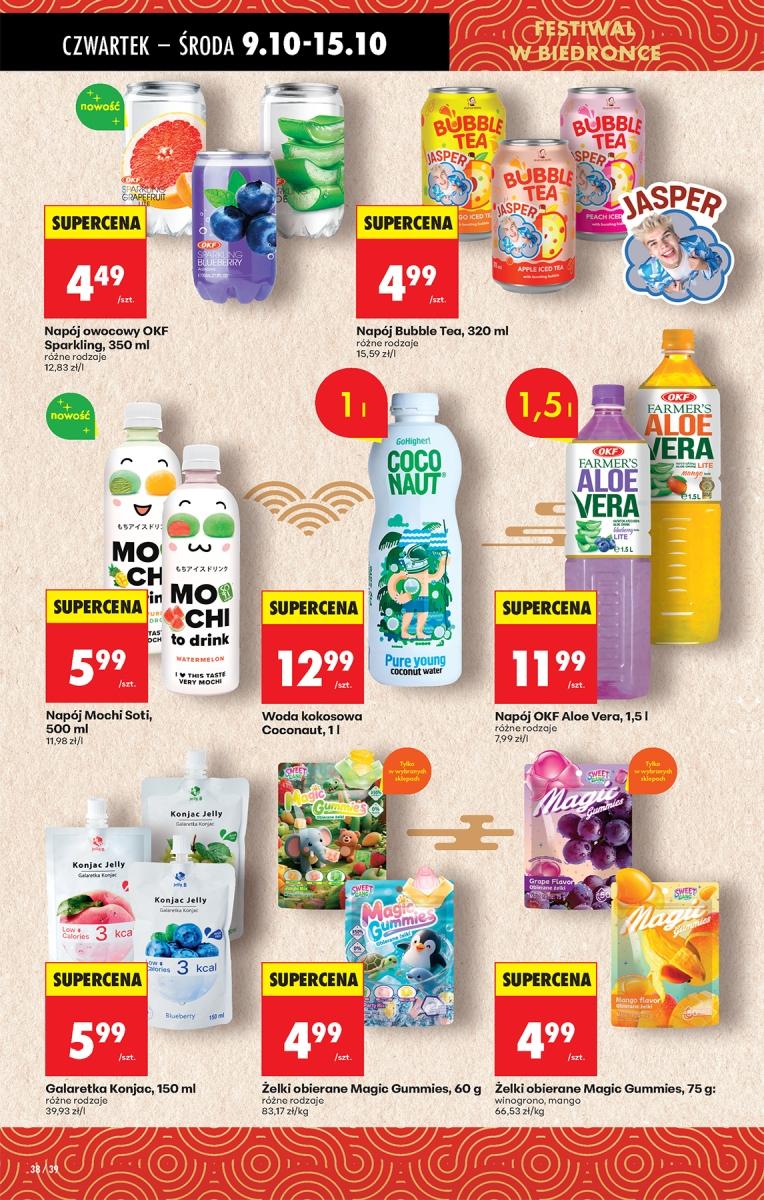 Gazetka promocyjna Biedronka do 15/10/2025 str.38