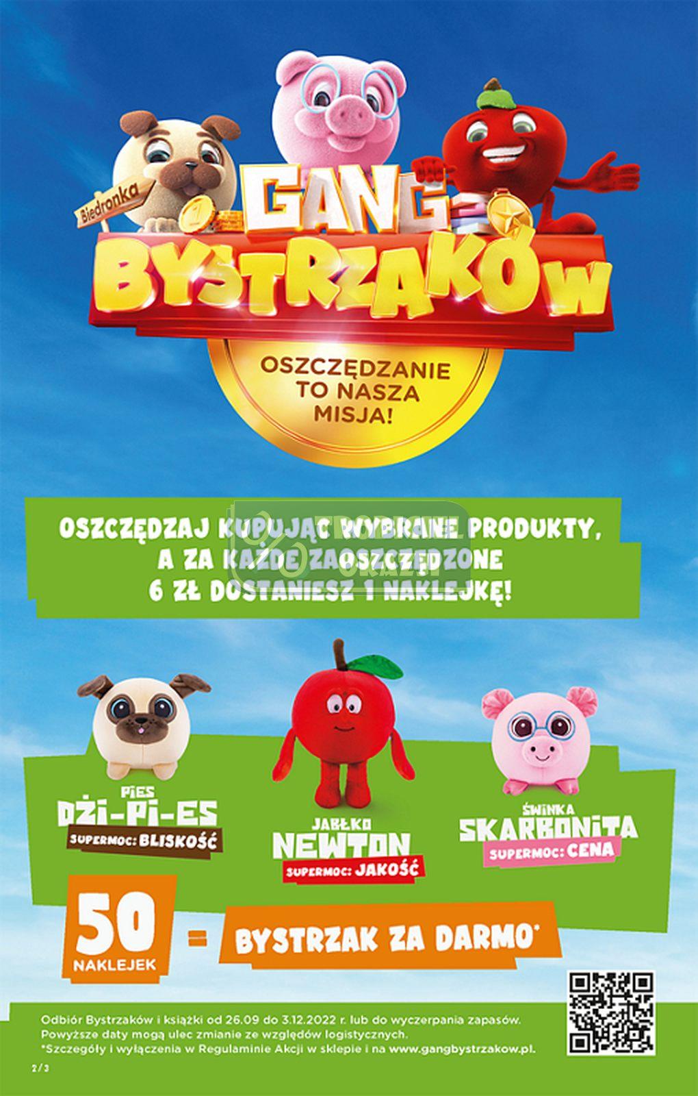 Gazetka promocyjna Biedronka do 03/09/2022 str.1