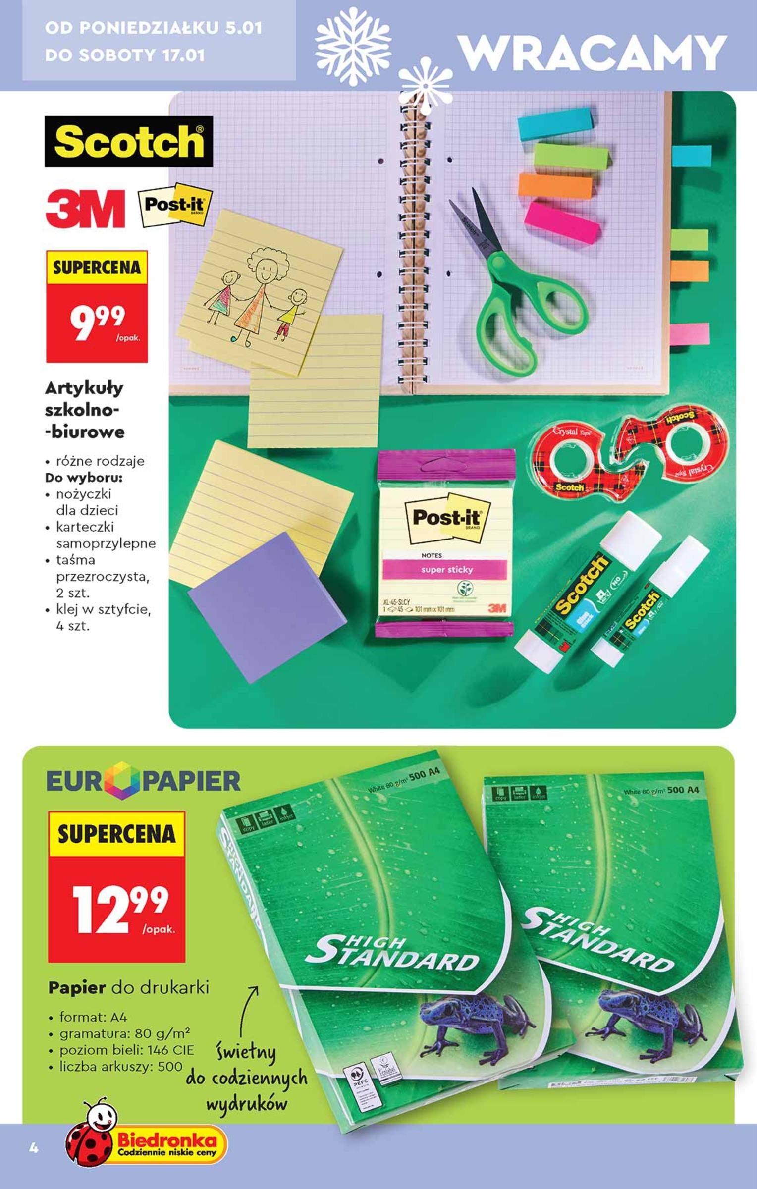 Gazetka promocyjna Biedronka do 17/01/2026 str.4